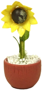 Flade Sonnenblume im Topf  (Flade 3441) Sonnenblume im Topf